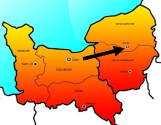 Carte Normandei